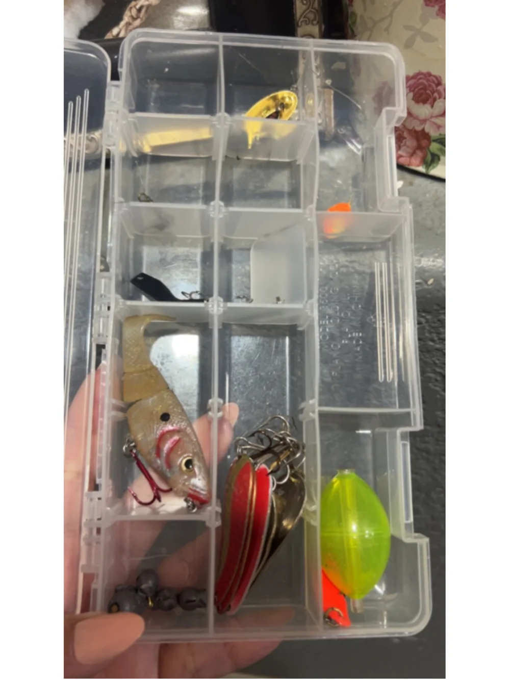 Plano Gray & Black Fishing Tackle Bag with Lure Boxes One Size